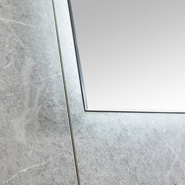 Badrumsspegel | LED-belysning | Anti-fog & touch-styrning | Rektangulär Badrumsspegel | LED-belysning | Anti-fog & touch-styrning | Rektangulär