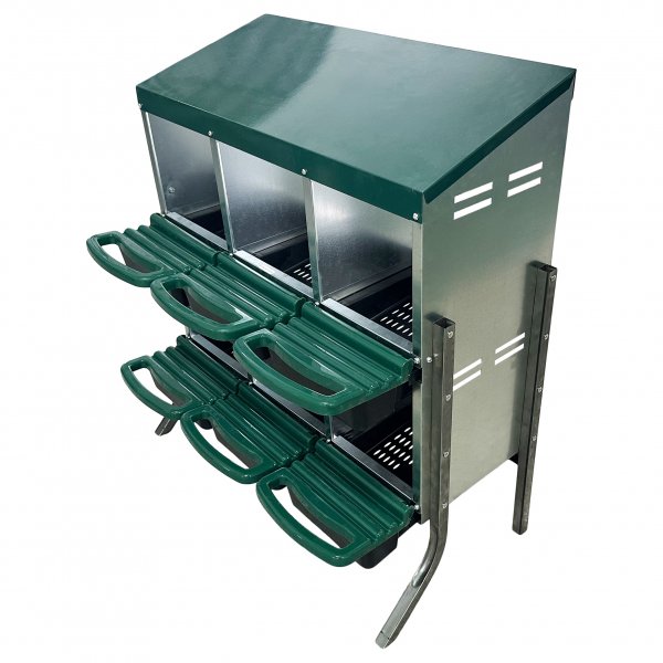 Värprede med 6 fack | Robust galvaniserat stål Värprede med 6 fack | Robust galvaniserat stål