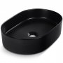 Ovalt handfat 50x34cm | Fristende | Mattsvart design