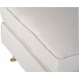 Howard fotpall | Kallskum, m�ssingshjul & bj�rkstomme | Watford Deluxe Beige