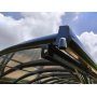 Carport 17m | Aluminiumram med kanalplasttak |Hllbar design
