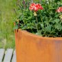 Rund planteringskruka | 3mm cortenst�l