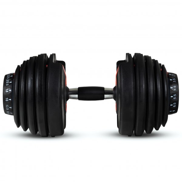 Justerbar hantel 2,5-24kg | 15 viktnivåer | Trekkrunner Justerbar hantel 2,5-24kg | 15 viktnivåer | Trekkrunner