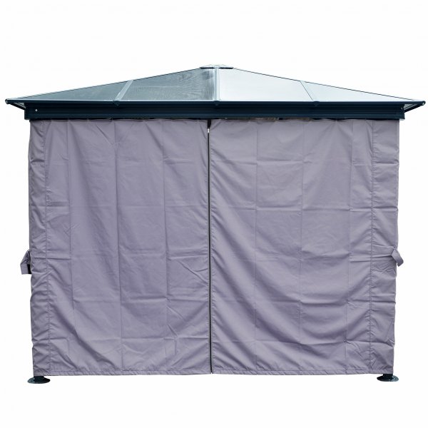 Premium-paviljong med tak i kanalplast - 3x3m - FYNDVARA Premium-paviljong med tak i kanalplast - 3x3m - FYNDVARA