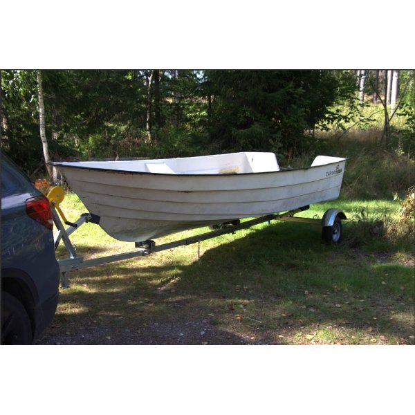 Bttrailer med vinsch | Maxlast 540kg | 469x180cm