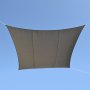 Solsegel 4x4m |Kvadratiskt | Gr