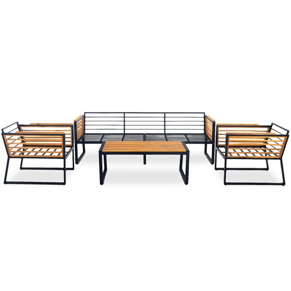 Loungegrupp i Akacia| Lyfco Duvholmen