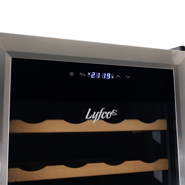 Vinkyl 2 temperaturzoner | 36 flaskor | Tystgende | 42cm bred