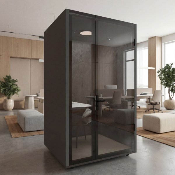 Telefonbås för kontor | 1-2 personer | Ljudisolerat -30dB Telefonbås för kontor | 1-2 personer | Ljudisolerat -30dB