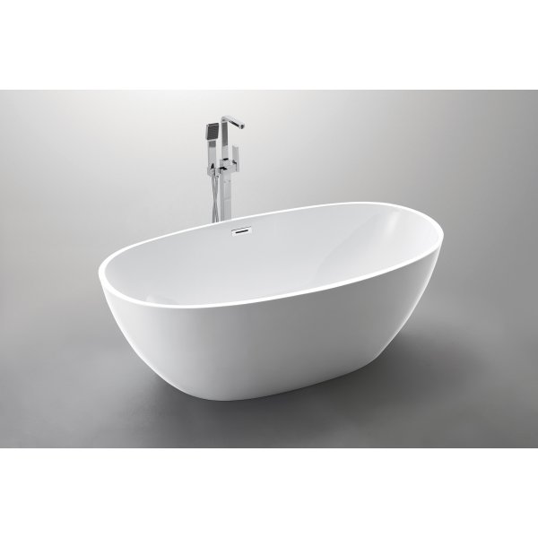 Badkar 140cm | Fristående badkar i akryl | Elektra Badkar 140cm | Fristående badkar i akryl | Elektra