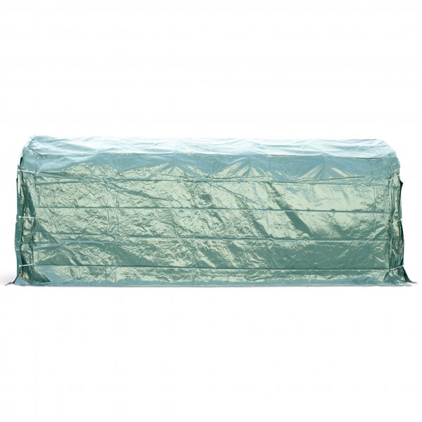 Garagetält 2,4x6m | 14,4m² - 500g/m² | PVC - Grön Garagetält 2,4x6m | 14,4m² - 500g/m² | PVC - Grön