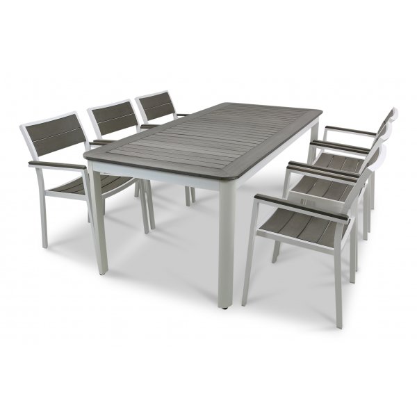 Underhllsfria utembler 200cm | 6 stolar | Lyfco Orust