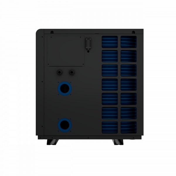 Poolv�rmepump 17 kW Vertikal Inverter | WiFi, Panasonic-kompressor, L�g ljudniv� | Lyfco