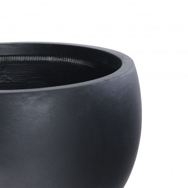 Fiberarmerade utekrukor | 3-pack | Granitsvart