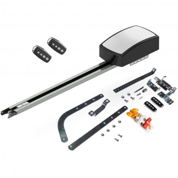 Garageport Takskjutport med motor & fjärrkontroll | 5m bred Garageport Takskjutport med motor & fjärrkontroll | 5m bred