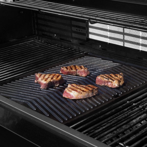 Rostfri gasolgrill/utekk | Varmluftsfunktion | New Orleans Blackline