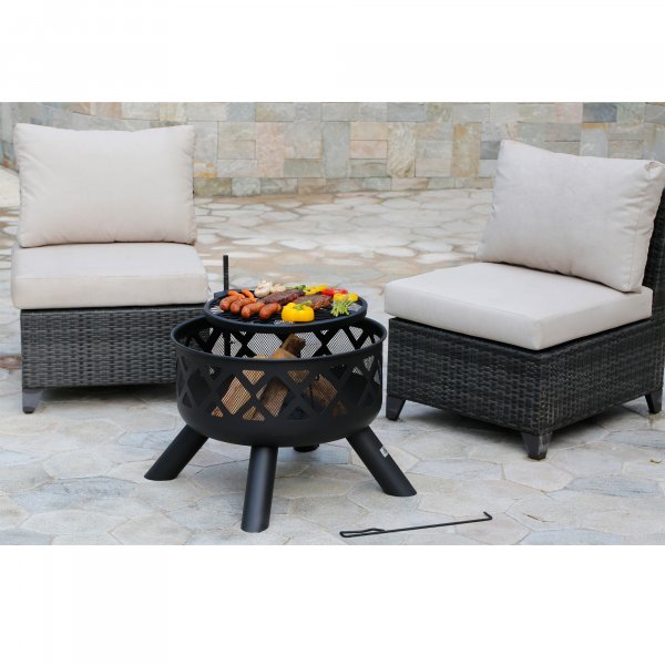Eldstad med grillfunktion Ø82 cm | Bali Eldstad med grillfunktion Ø82 cm | Bali