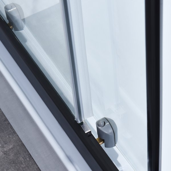 Modern duschkabin med flera strållägen | Svart Modern duschkabin med flera strållägen | Svart