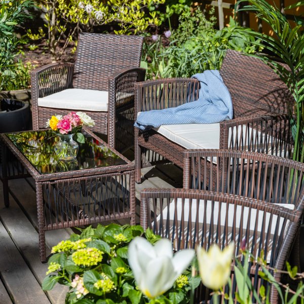 Lyxig soffgrupp för balkong | Lyfco Dalsjö Lyxig soffgrupp för balkong | Lyfco Dalsjö