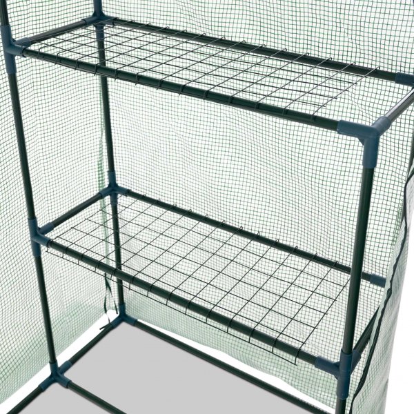 Litet plastväxthus 1m² | Stålram med PE-plastöverdrag Litet plastväxthus 1m² | Stålram med PE-plastöverdrag