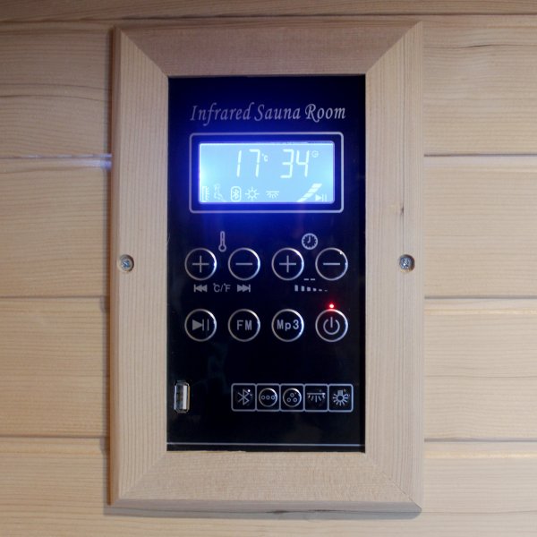 Infraröd bastu - 5 personer | Fullhöjd 210cm | Saarijärvi Infraröd bastu - 5 personer | Fullhöjd 210cm | Saarijärvi