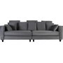 Soffa 3-sits | Kallskum, avtagbar klädsel & sammetsliknande tyg | Brandy Mörkgrå Soffa 3-sits | Kallskum, avtagbar klädsel & sammetsliknande tyg | Brandy Mörkgrå