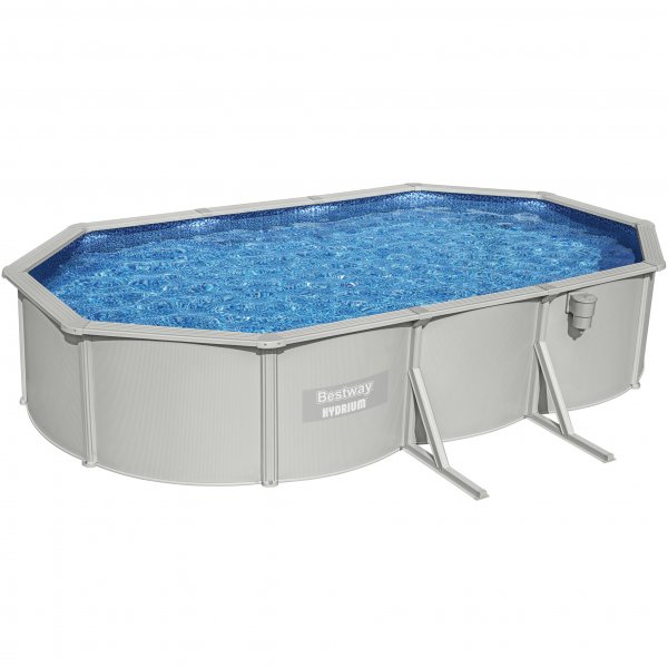 Bestway stlvggspool 6,1x3,6m - 1,2m djup | Hydrium Pool set (56369)