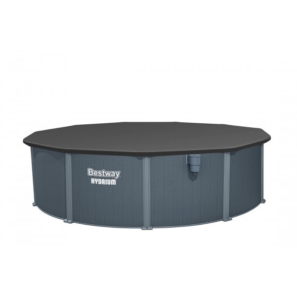 Bestway pool ovan mark Ø4,88m – 132cm djup | Hydrium™ Stålväggspool Set (561CU) Bestway pool ovan mark Ø4,88m – 132cm djup | Hydrium™ Stålväggspool Set (561CU)