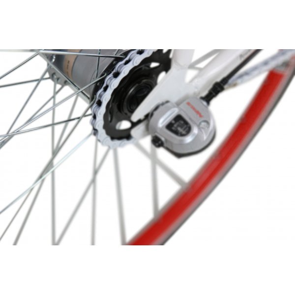 Race hybridcykel 28\\\" - Hero 3vxl - Vit