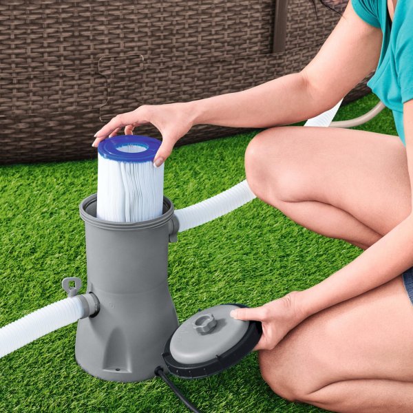 Bestway filterpump 3028l/h | För ovanmarkpool | 58386 Bestway filterpump 3028l/h | För ovanmarkpool | 58386