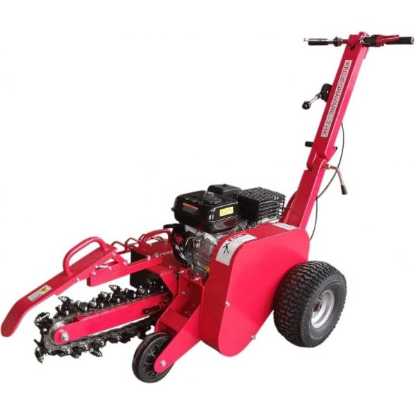 Kedjegrvare bensindriven 7 hk | 600 mm djup | 100 mm arbetsbredd | 4-taktsmotor