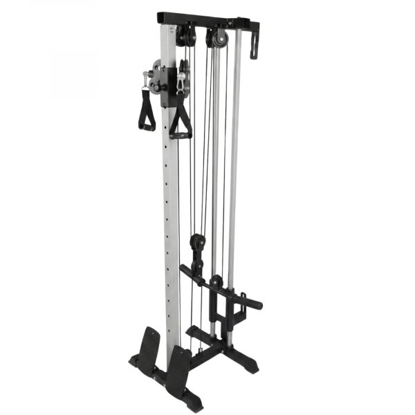 V�ggf�st kabelmaskin | Justerbar styrketr�ningsmaskin med 17 l�gen | Trekkrunner