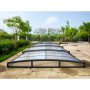 Pooltak 3x6m | Utan skenor | UV-skydd | Justerbar drr