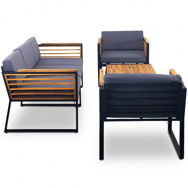 Loungegrupp i Akacia| Lyfco Duvholmen