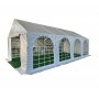 Premium partyt�lt 4x8 m | Galvaniserad st�l st�llning | Vit