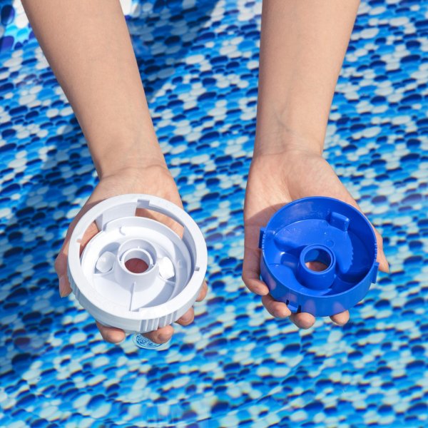 Bestway stlvggspool 6,1x3,6m - 1,2m djup | Hydrium Pool set (56369)