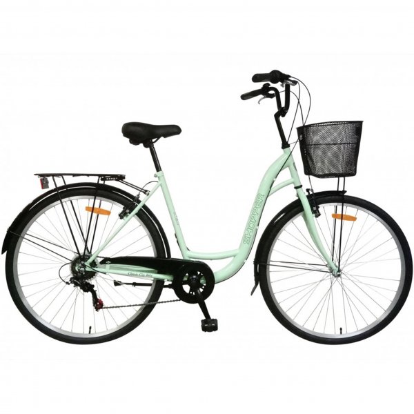 Damcykel 28\\\" | 6 växlar | Cykelkorg | Shopper - Pistasch Damcykel 28\\\" | 6 växlar | Cykelkorg | Shopper - Pistasch
