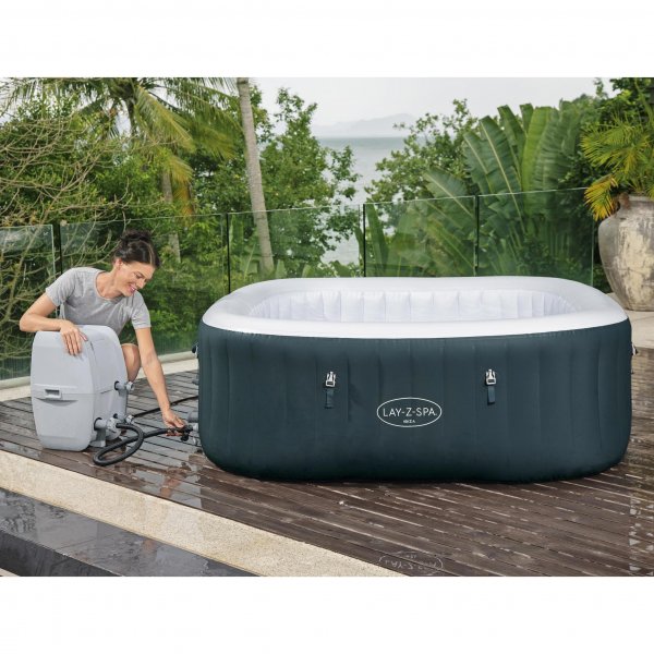Lay-Z Spa Ibiza AirJet | Bestway uppbl�sbart spabad 4-6 personer