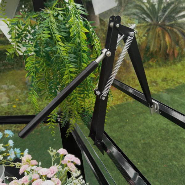 Orangeri och lusthus 7,8m² | Sexkantigt växthus| 4mm säkerhetsglas Orangeri och lusthus 7,8m² | Sexkantigt växthus| 4mm säkerhetsglas