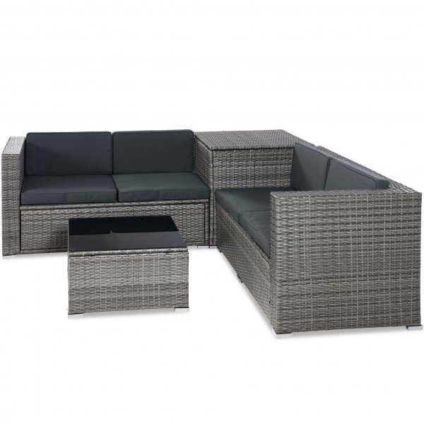 Loungegrupp med inbyggd förvaring | Lyfco Allarp Loungegrupp med inbyggd förvaring | Lyfco Allarp