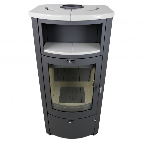 Vattenmantlad braskamin Jms - 8.4 kW