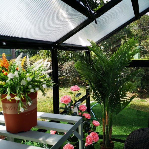 Premium glasvxthus 33m | 5 rs stormgaranti | 4mm skerhetsglas