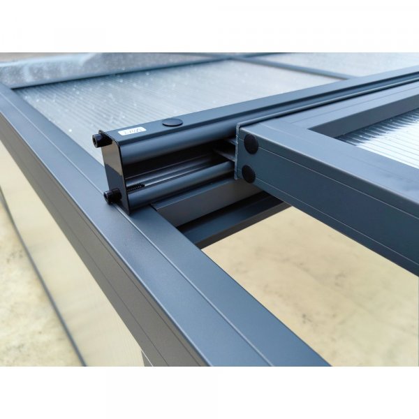 Pooltak 5x10m | Utan skenor | UV-skydd | Flexibel drr