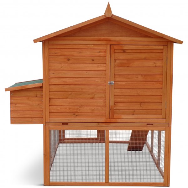 Hönshus med hönsgård | Lättstädat | Färdig byggsats | 1,9x1,7x1,6m Hönshus med hönsgård | Lättstädat | Färdig byggsats | 1,9x1,7x1,6m