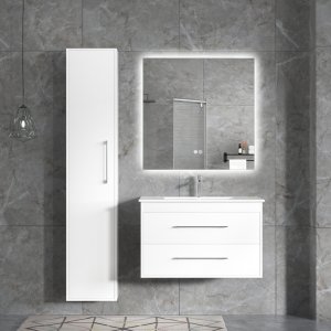 Badrumspaket | Kommod, sidoskåp & LED-spegel | Opacus Badrumspaket | Kommod, sidoskåp & LED-spegel | Opacus