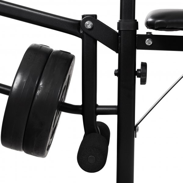 Trningsbnk / Skivstngsset Viking | Lat Tower, skivstng och vikter