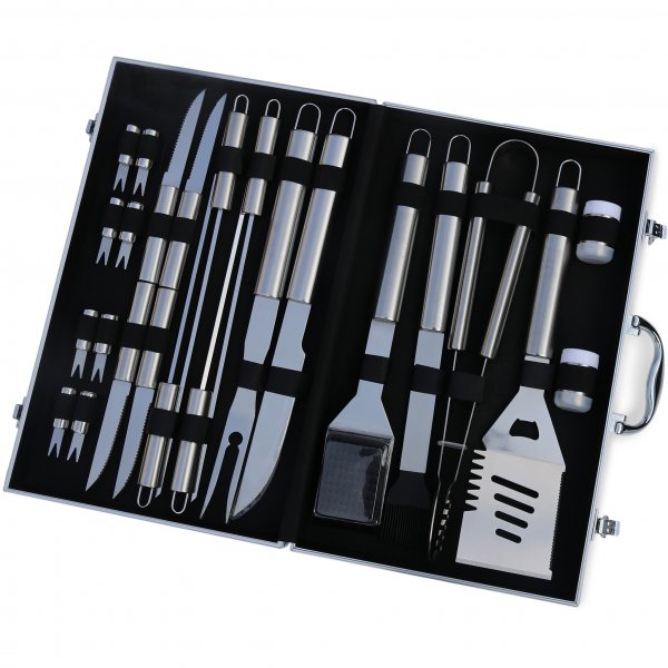 BBQ set | Grillverktyg - 24 delar BBQ set | Grillverktyg - 24 delar