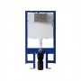 Vgghngd toalett inkl. Dold cistern | Svart | Toalettpaket