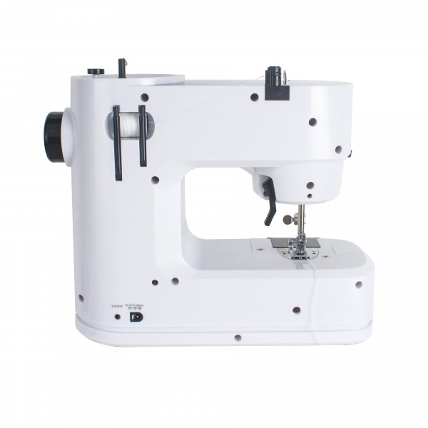 Symaskin elektrisk med bord | 39 S�mmar & tvillingn�l | LED-belysning | Vit/Svart