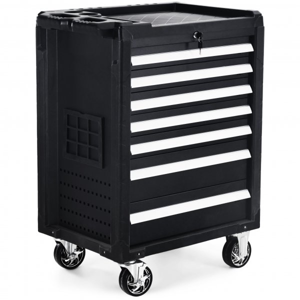 Verktygsvagn med sju ldor